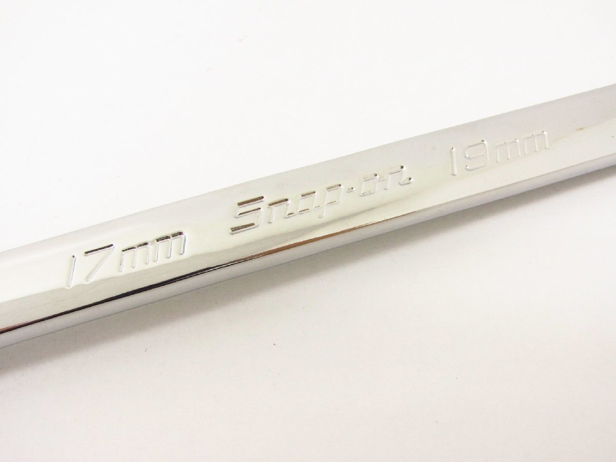 スナップオン Snap-on メガネレンチ 17-19mm 中古 ハンドツール 工具 ≡WK1062_画像6