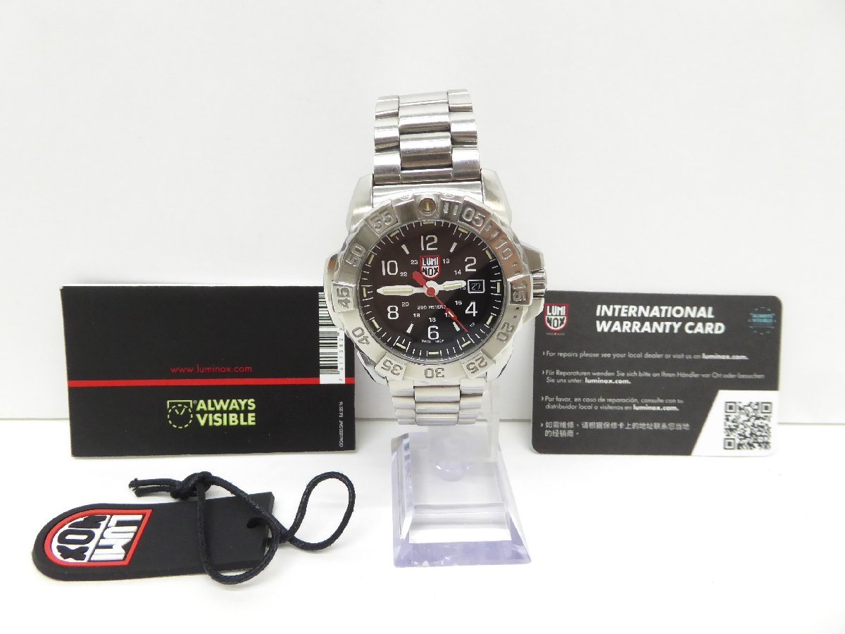 競売 LUMINOX △WA5813 メンズ 腕時計 クォーツ XS.3252L ルミノックス