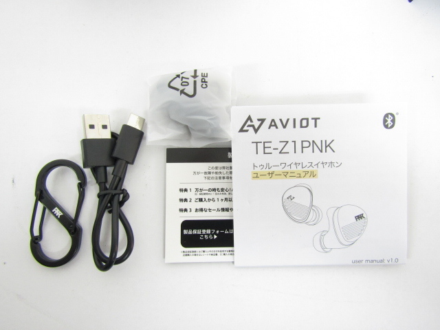 ランキング上位のプレゼント AVIOT TE-Z1PNK ピエール中野 コラボ
