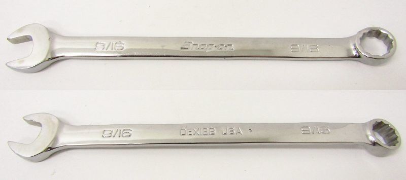 スナップオン Snap-on コンビネーションレンチ 9/16 中古 ハンドツール 工具 ≡WK1058