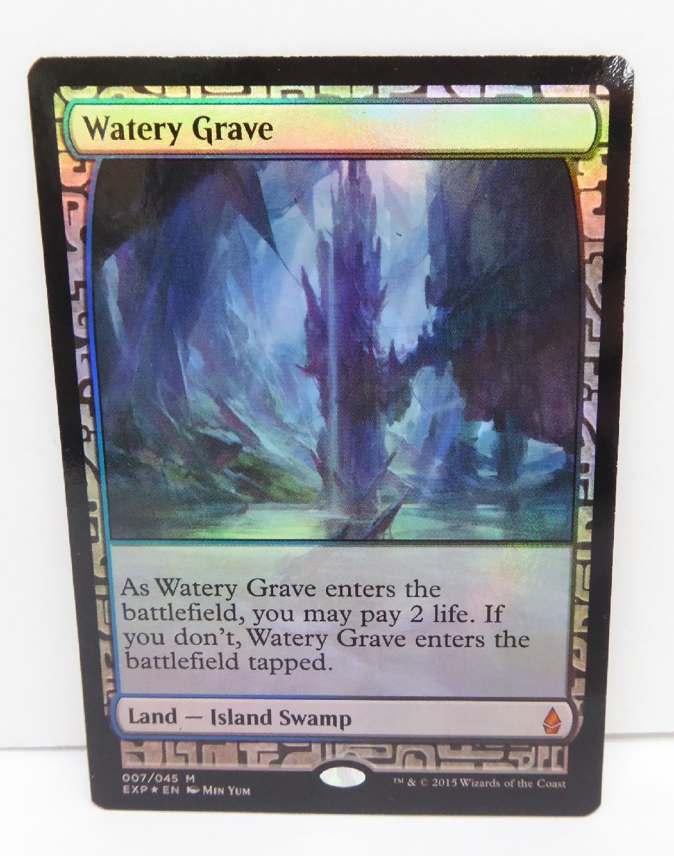 全国総量無料で MAGIC The Gathering MTG Watery Grave foil カード