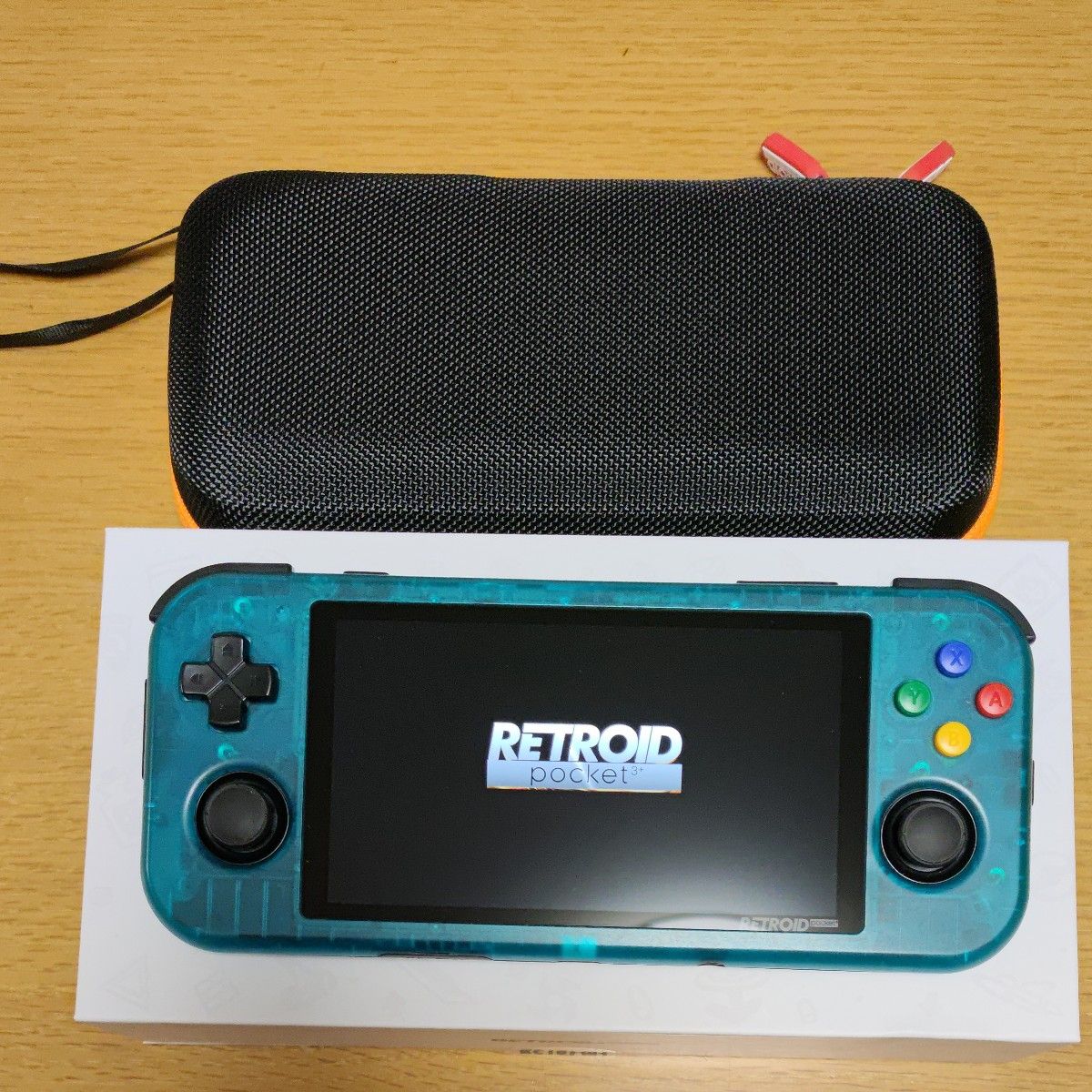 Retroid pocket 3+ クリアブルー 美品 おまけ付き-