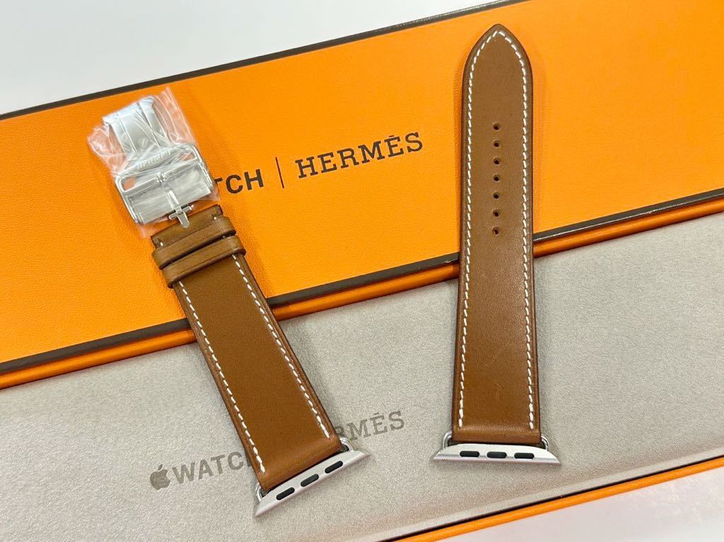 即決 未使用 Apple watch HERMES エルメス Dバックル ディプロイアント