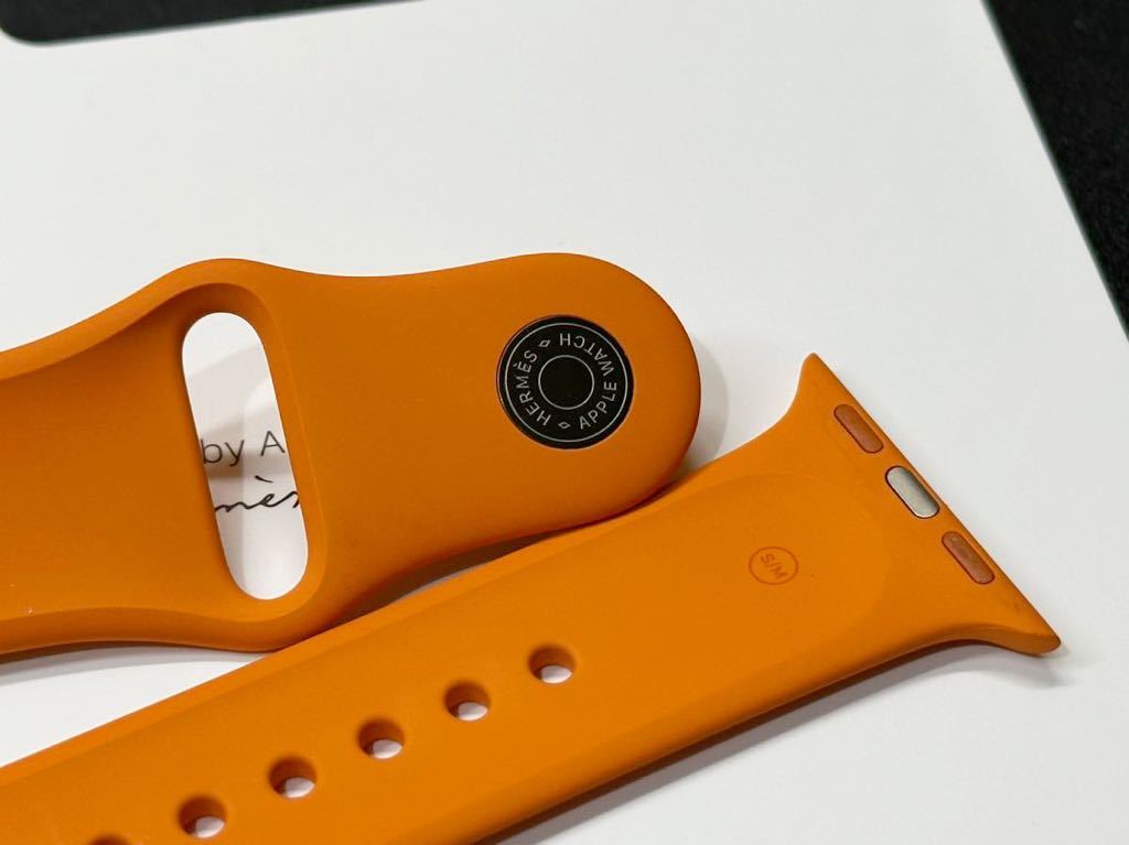 Apple Watch Hermès スポーツバンド オレンジ（未使用） S/M-