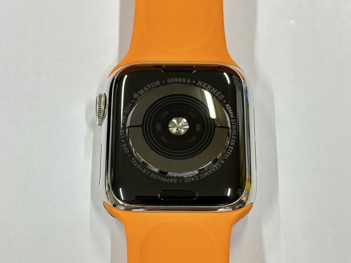 即決 美品 Apple watch エルメス シリーズ5 アップルウォッチ HERMES