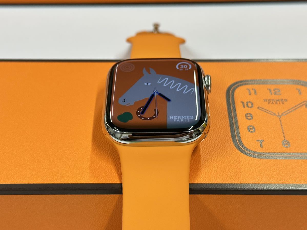 即決 美品 Apple Watch series7 HERMES 45mm アップルウォッチ