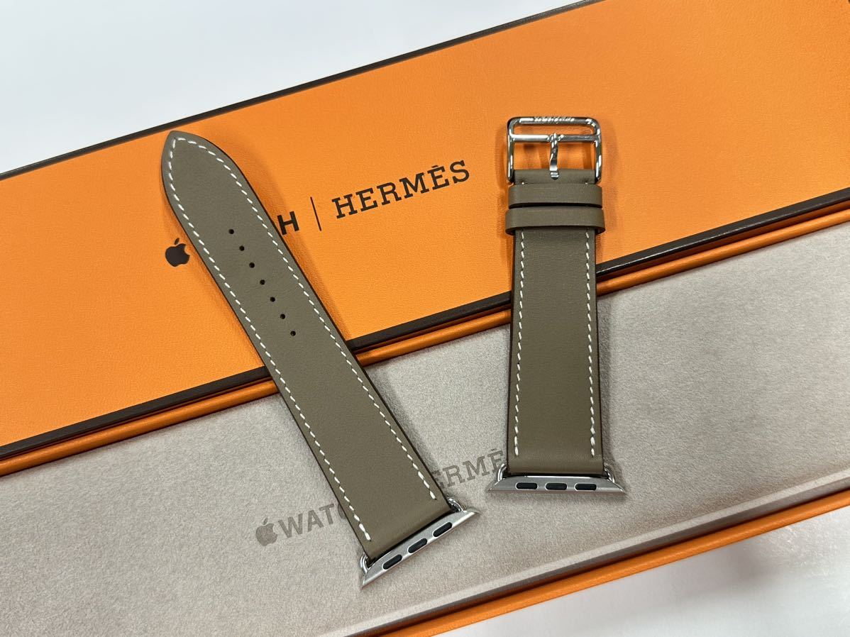 Apple Watch HERMES シンプルトゥール 45 mm エトゥープ-