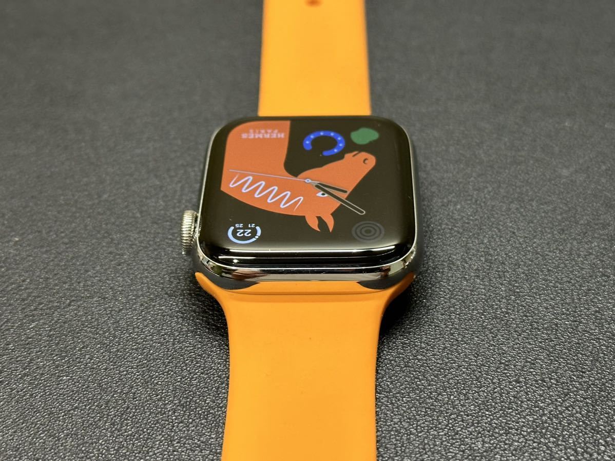 本物の series6 Watch Apple ☆即決 HERMES 965 シリーズ6 シルバー