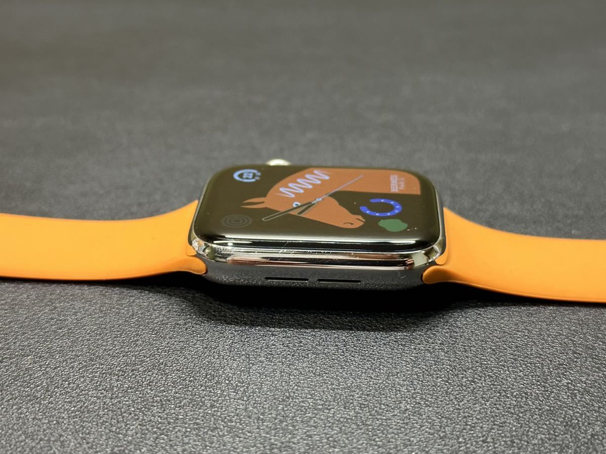 本物の series6 Watch Apple ☆即決 HERMES 965 シリーズ6 シルバー