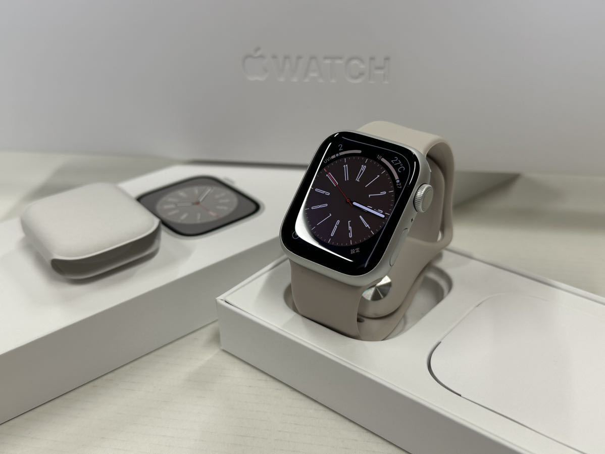 海外限定】 Watch Apple 美品 ☆即決 series8 017 バッテリー99