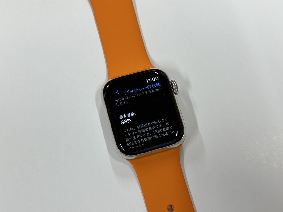 ☆即決 Apple watch エルメス シリーズ4 アップルウォッチ HERMES Series4 40mm ステンレス  GPS+Cellularモデル 024