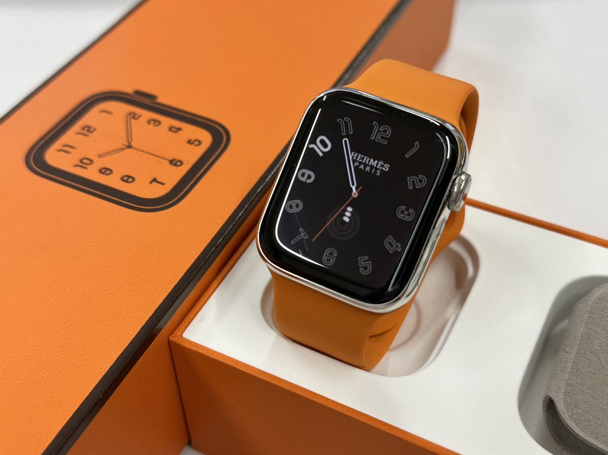 最初の エルメス watch Apple ☆即決 シリーズ4 024 GPS+Cellular