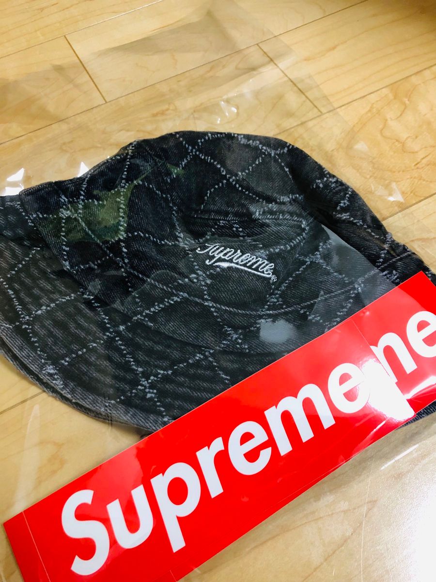 公式購入】Supreme Punched Denim Crusher 人気MLサイズ ステッカー