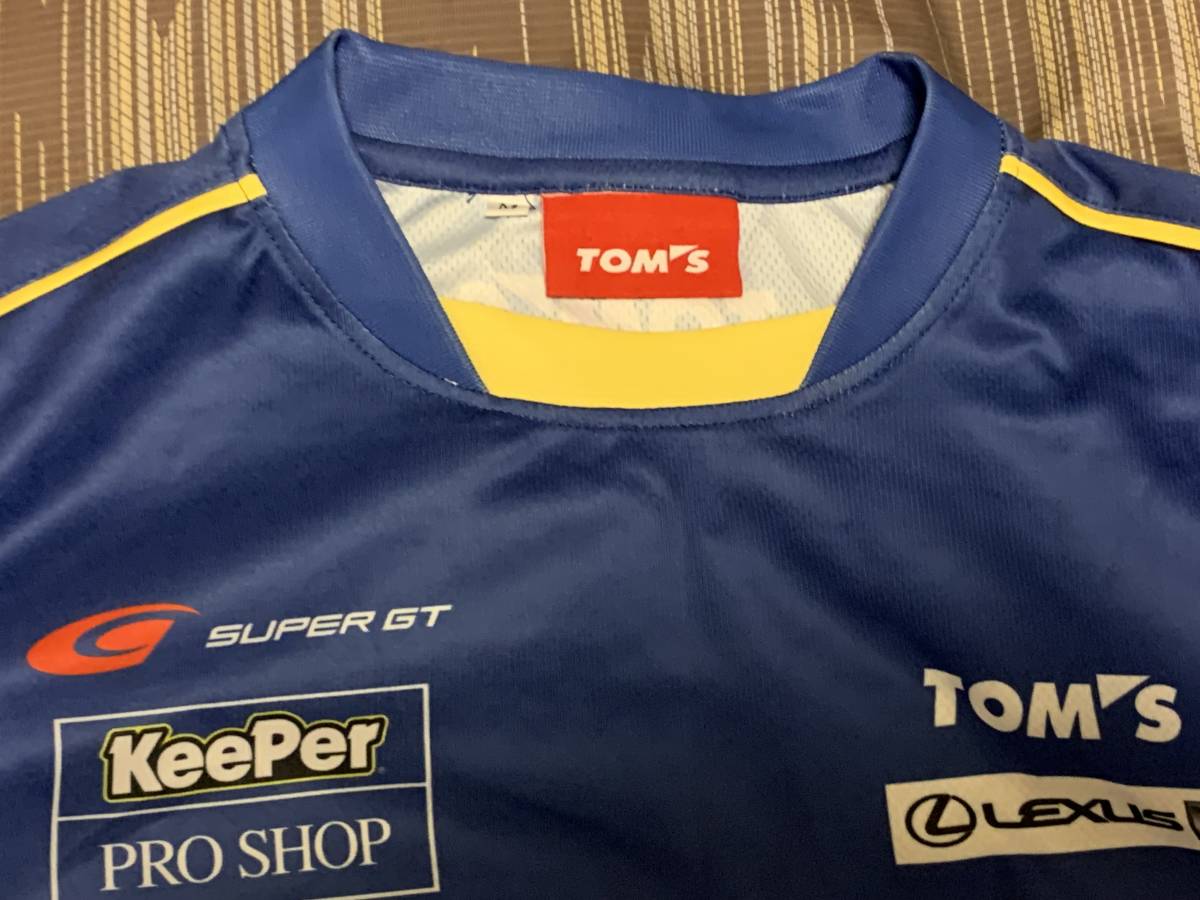 TOM's　トムス　スーパーGT　レクサスチーム　Ｔシャツ　keeper　Ｍ　used_画像2