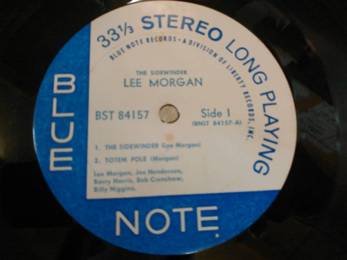 す1-e09【匿名配送・送料込】LP LEE MORGAN/THE SIDEWINDER 型番：ST-84157 リー・モーガン_画像5