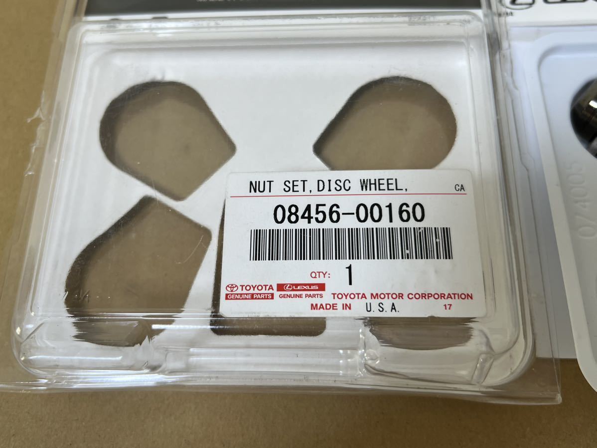 送料無料 新車 レクサス 08456-00160 純正 アルミホイール用 ロック