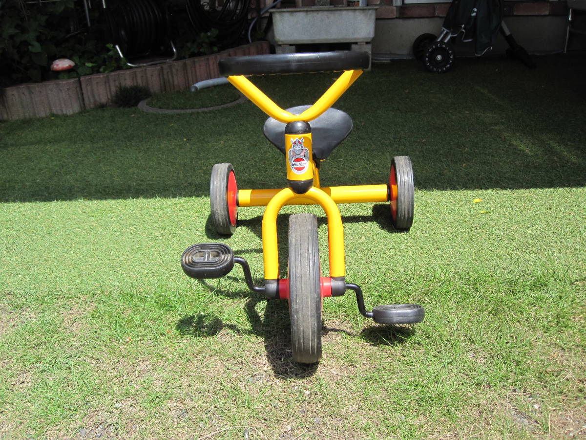 三輪車　ウィンザー社 BorneLund 乗用玩具 子供用三輪車 丸ハンドル_画像2