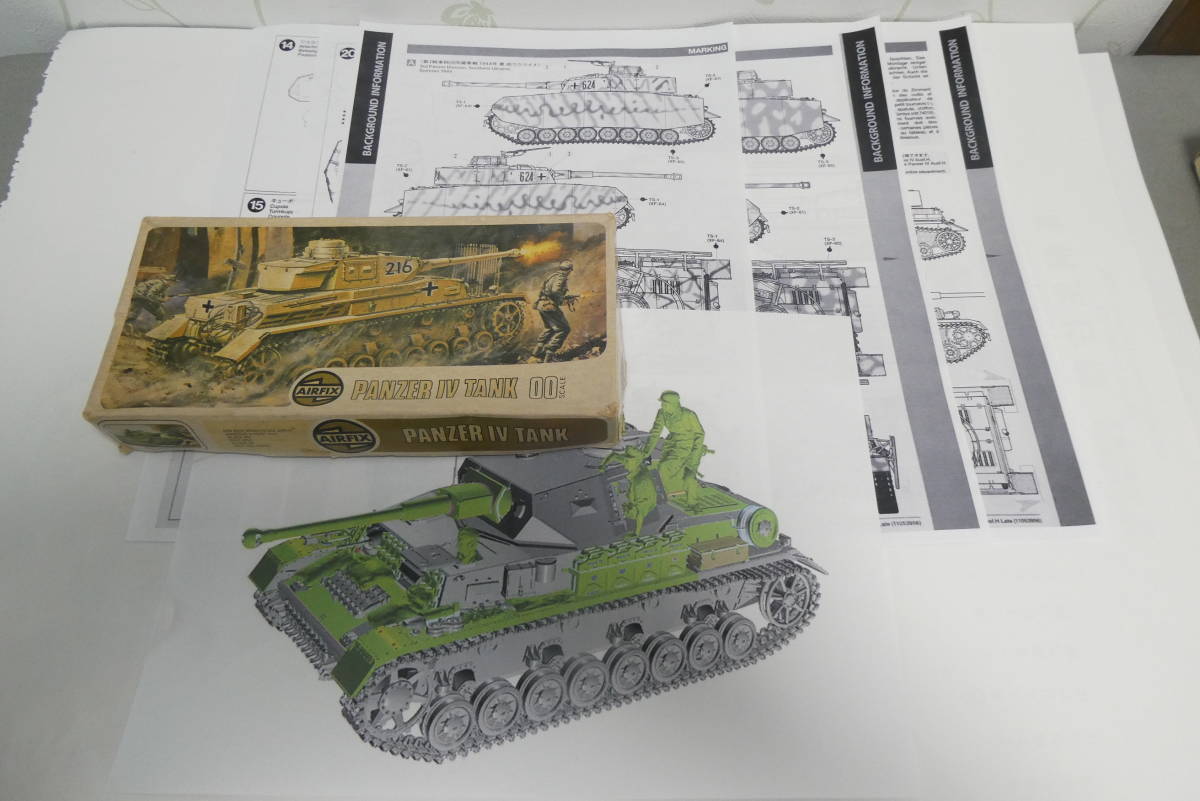 パンツァー４タンク　/　Panzer IV Tank　　(Airfix製キット）_参考資料