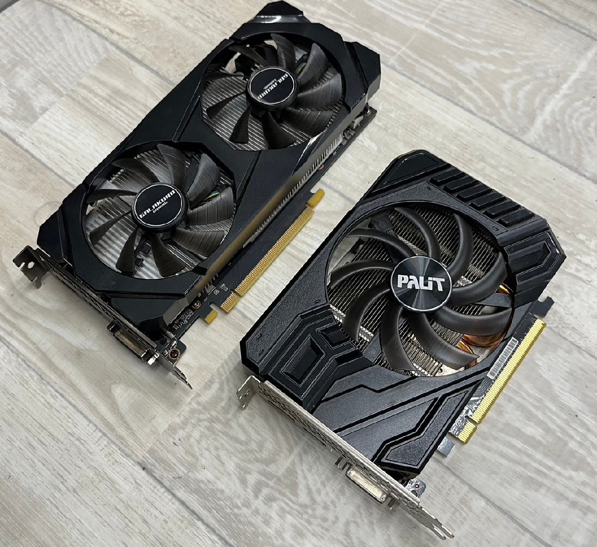 人気カラーの GeForce NVIDIA Palit/玄人志向 ２台セット GTX1660ti