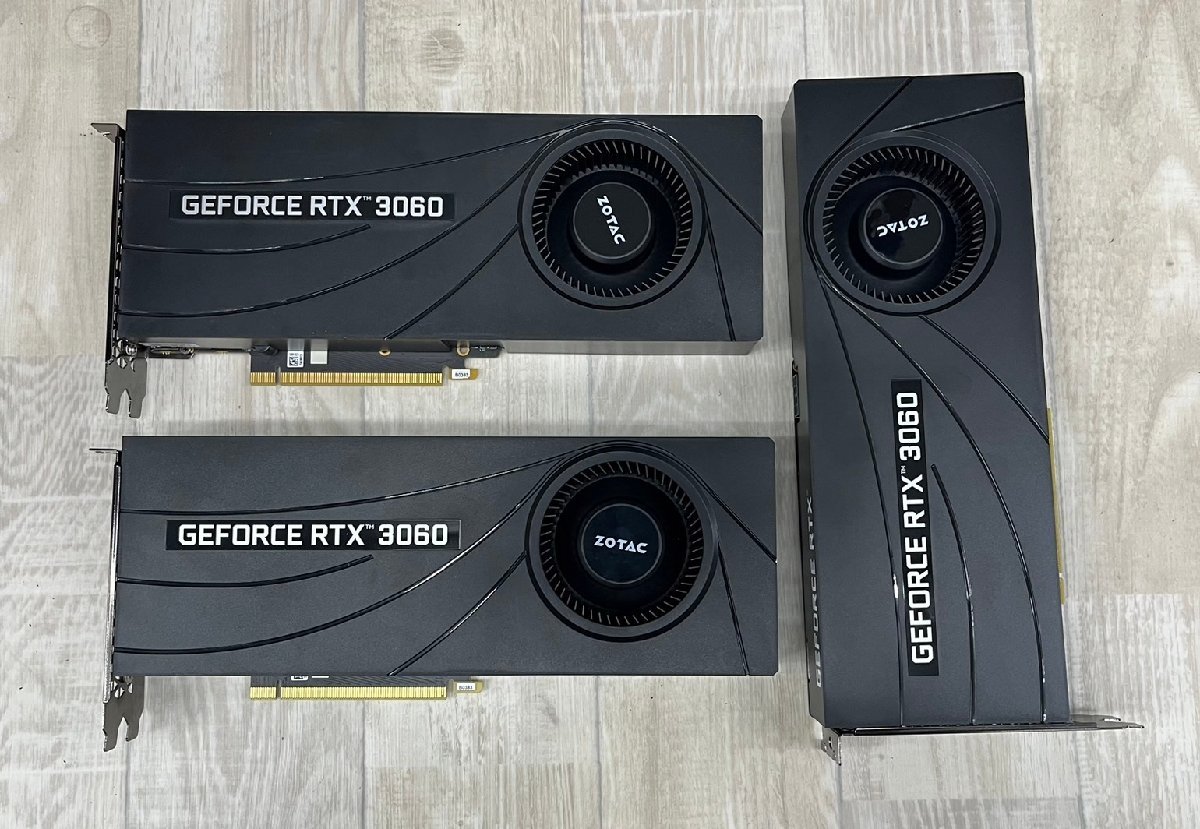 競売 DDR6 12GB グラフィックボード 3060 RTX GEFORCE NVIDIA ZOTAC 3