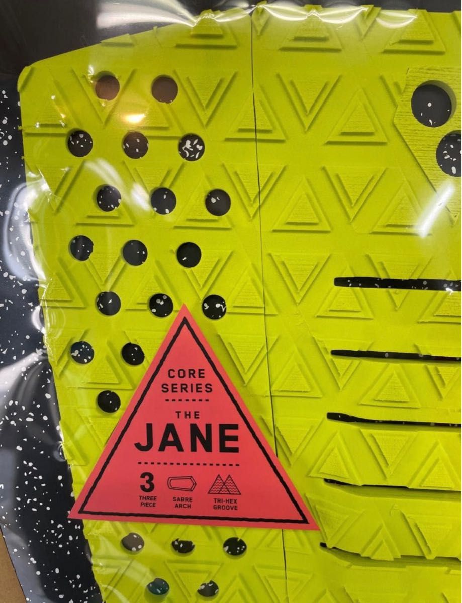 ゴリラ グリップ デッキパッド THE JANE ザ ジェーン 3ピース パッドLIME LIGHT新品未使用