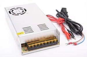 スイッチング電源 AC/DCコンバーター 入力AC100V 出力DC48V/10A 最大480W 直流安定化電源 変換器 変圧器 配線付 放熱ファン付 送料無料_画像2