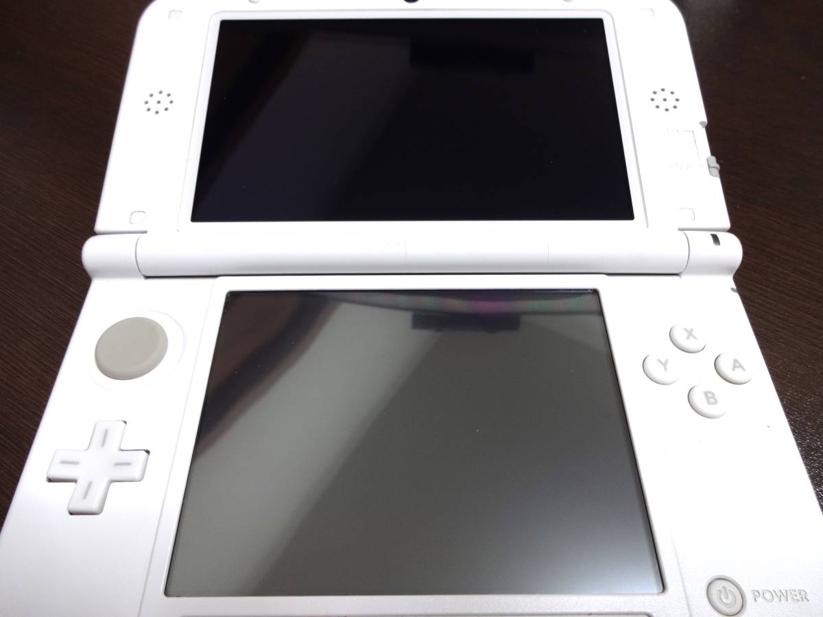 ニンテンドー3DS LL ホワイト キャプチャ機能つき(キャプチャ機能未確認)-