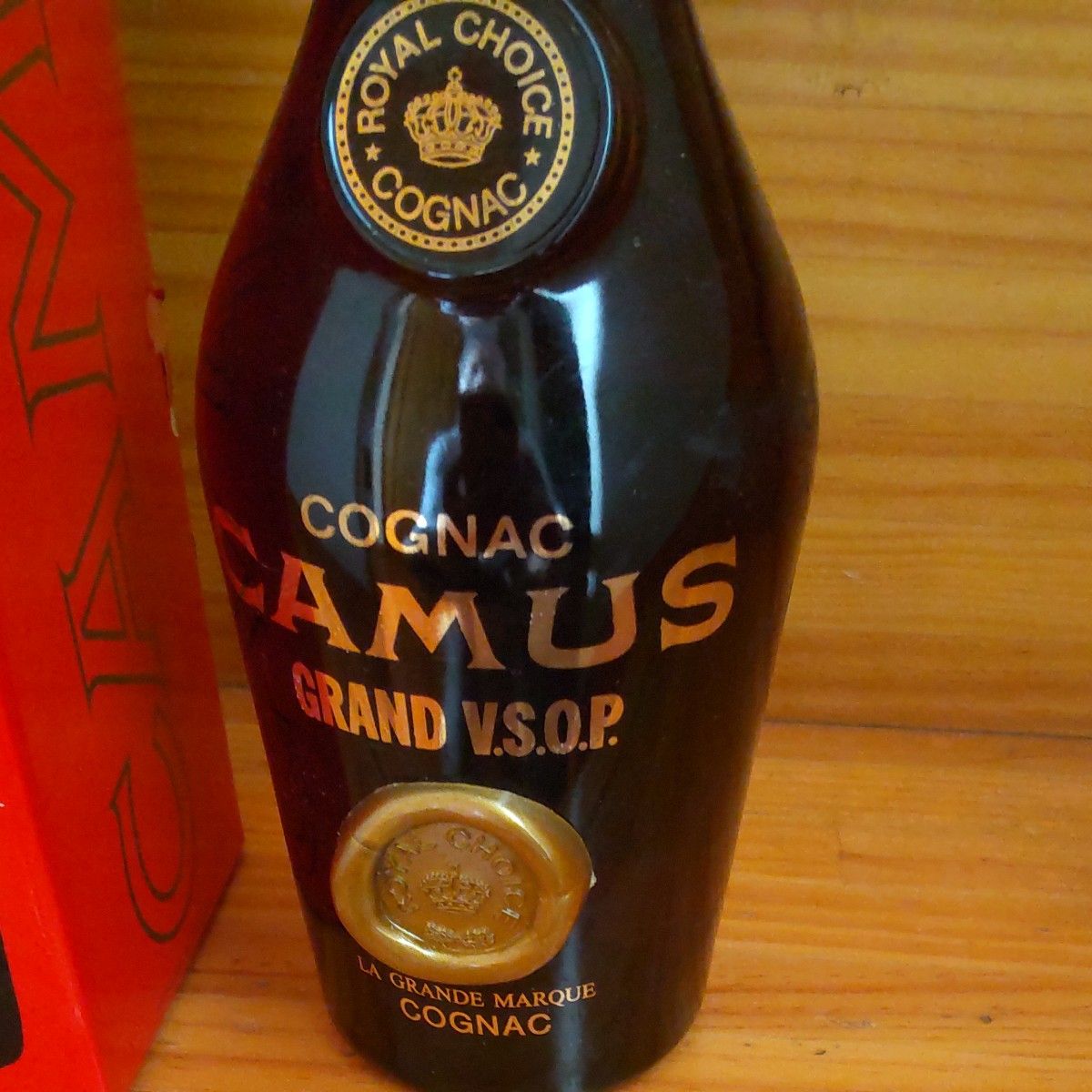  CAMUS カミュ　グラン　VSOP　特級　１本　専用箱付き　コニャック　従価　旧ボトル　700ml 未開栓　希少　古酒