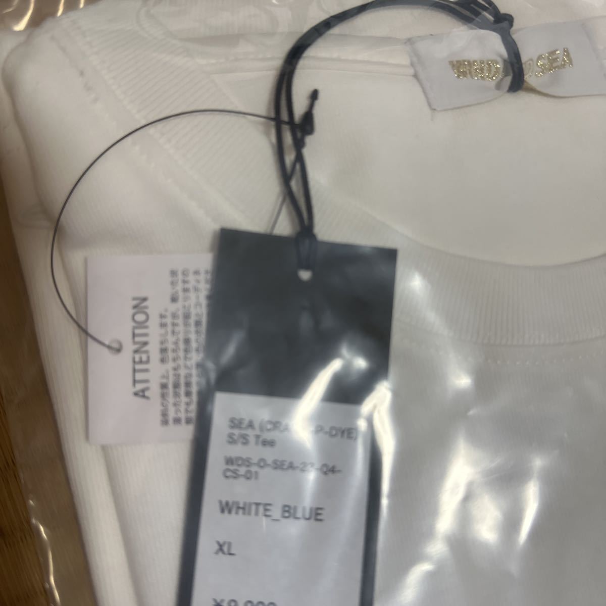 23SS 新品WIND AND SEA ウィンダンシーSEA CRACK P-DYE S/S TEE T