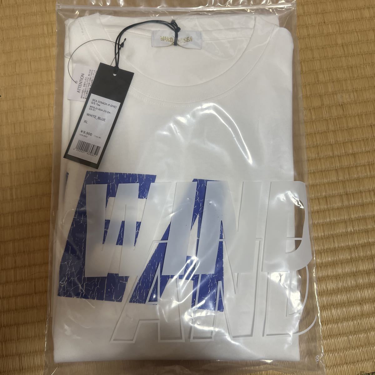 23SS 新品WIND AND SEA ウィンダンシーSEA CRACK P-DYE S/S TEE T