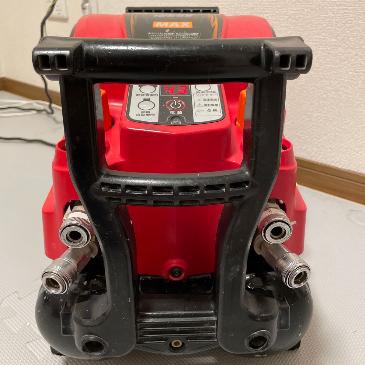 MAX AK-HH1250E 高圧エアコンプレッサー 4 4MPa マックス|PayPayフリマ