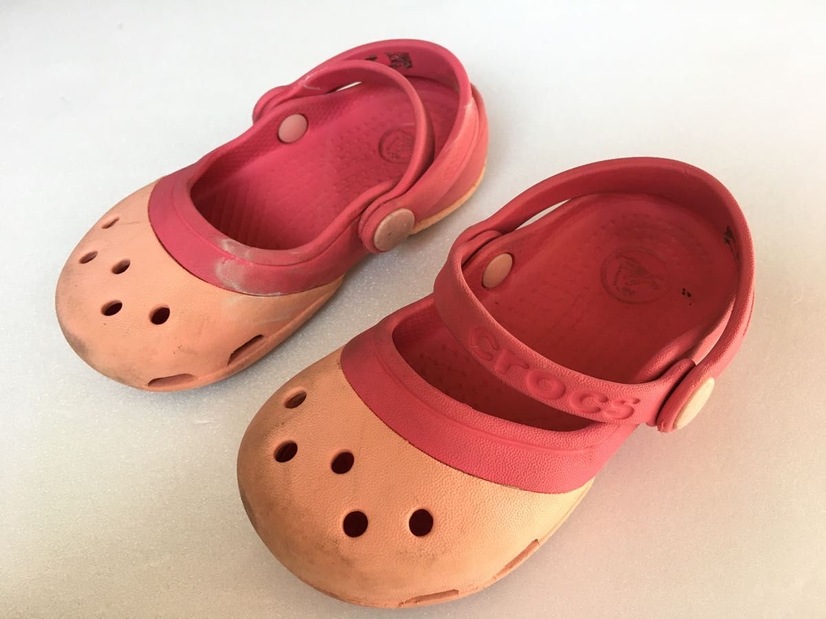 クロックス  キッズ　2足セット　c7 c8 15センチ　15.5センチ crocs