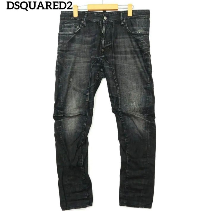 DSQUARED2 super twinky biker 48 ブラック-