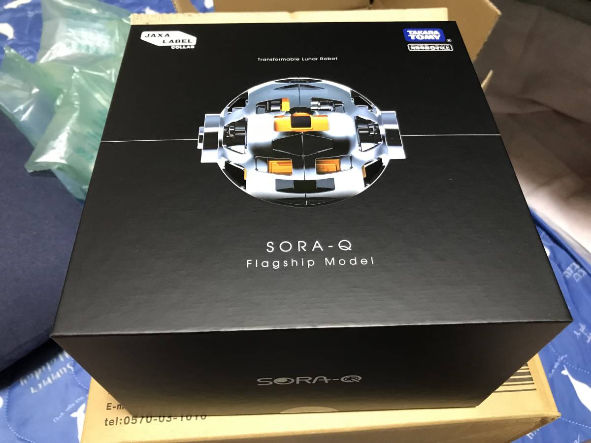 中古美品 タカラトミー TAKARATOMY 変形型月面ロボット SORA-Q