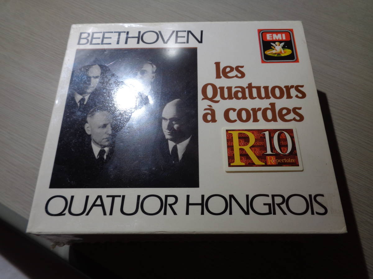 未開封/ハンガリー四重奏団,QUATUOR HONGROIS/BEETHOVEN:LES QUATUORS A CORDES(GERMANY/EMI:CZS 7 67236 2 SEALED NEW 7CDs BOX SET