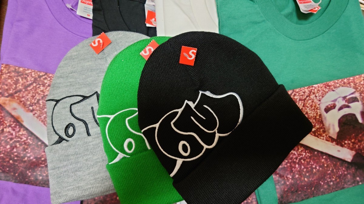 Supreme Mf Doom Beanie Greenシュプリーム MF ドゥーム ビーニー グリーン