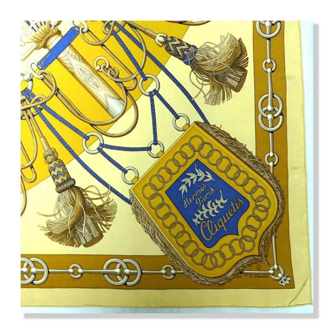 エルメス カレ スカーフ Cliquetis(剣柄) シルク オレンジ 90*90 エルメス カレ スカーフ Cliquetis(剣柄) シルク オレンジ 90*90