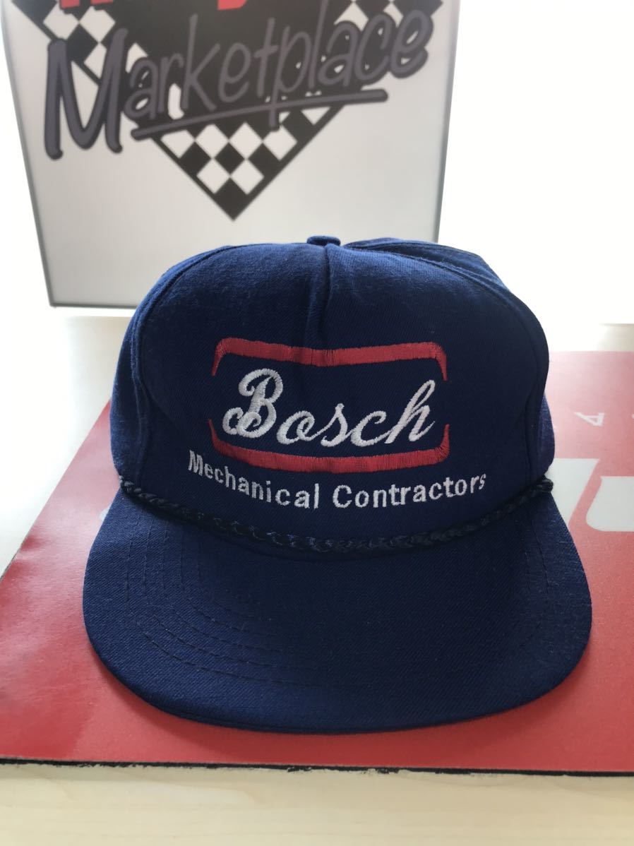 Bosch 帽子　キャップ　ボッシュ　車部品　メーカー　ブランド　企業　アメリカ　ビンテージ　ドイツ　世田谷ベース　古着　アメカジ