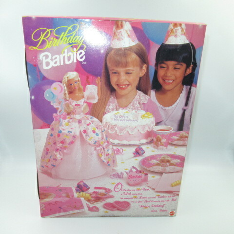 1996年★90's★Birthday Barbie★バースデーバービー★人形★ドレス★フィギュア_画像3