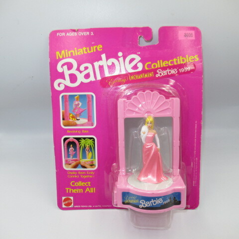 1990年★バービー★Barbie★miniフィギュア★コレクション★人形★ミニチュアバービー★ピンク★Evening ENCHA_画像1