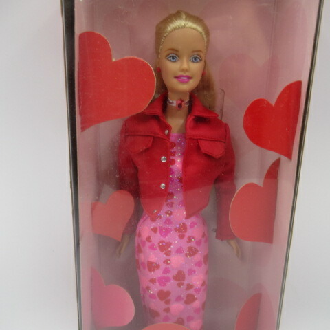 ２０００年★Barbie★バービー★Very Valentine Barbie★ベリーバレンタインバービー★人形★ドレス★フィギュ_画像2