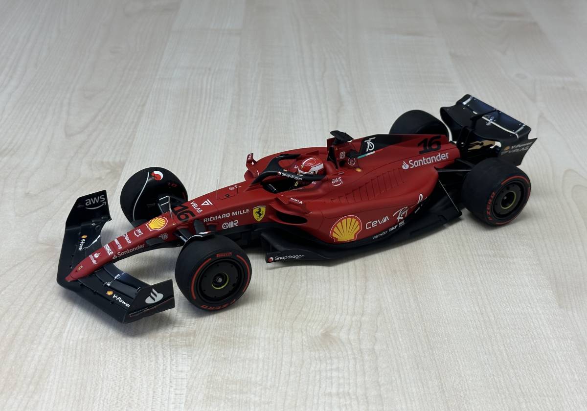 新品同様 1/18 BBR FERRARI フェラーリ F1-75 2022年 F1 バーレーンGP