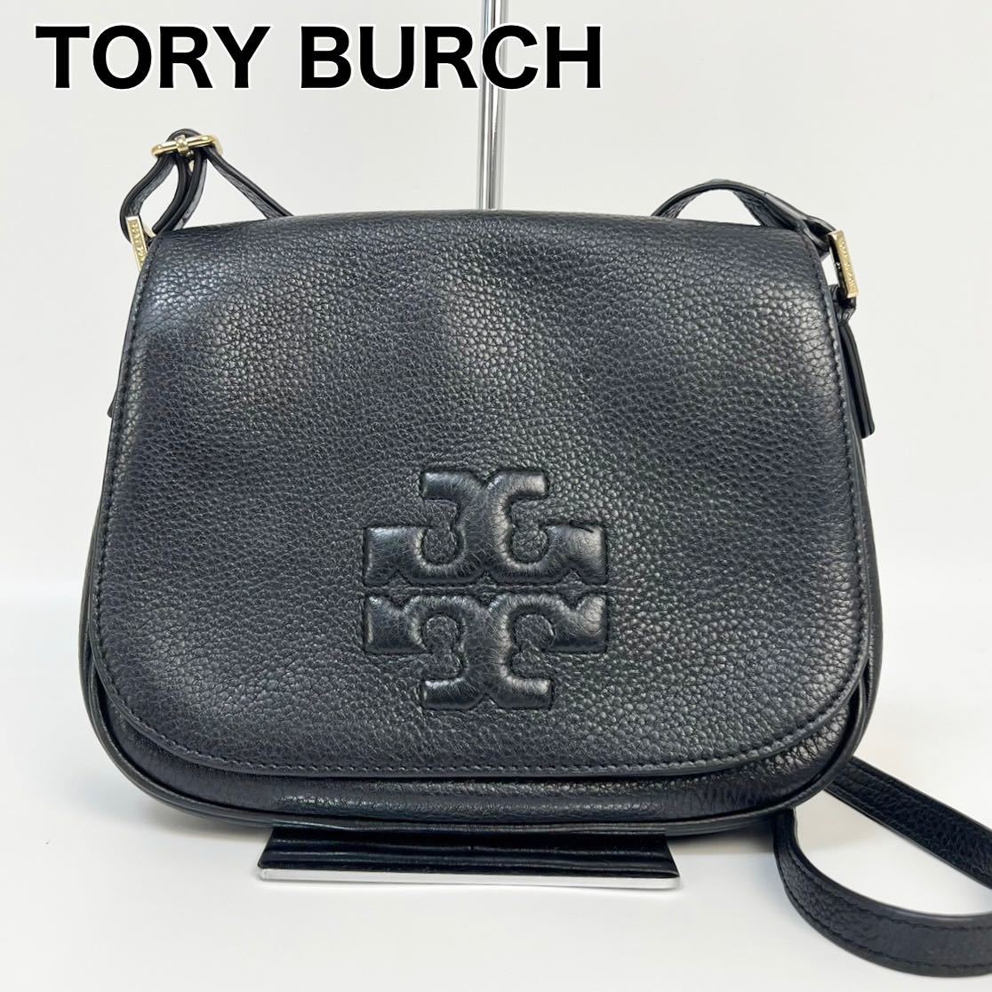 愛用 23H44 TORY BURCH トリーバーチ ショルダーバッグ レザー かばん