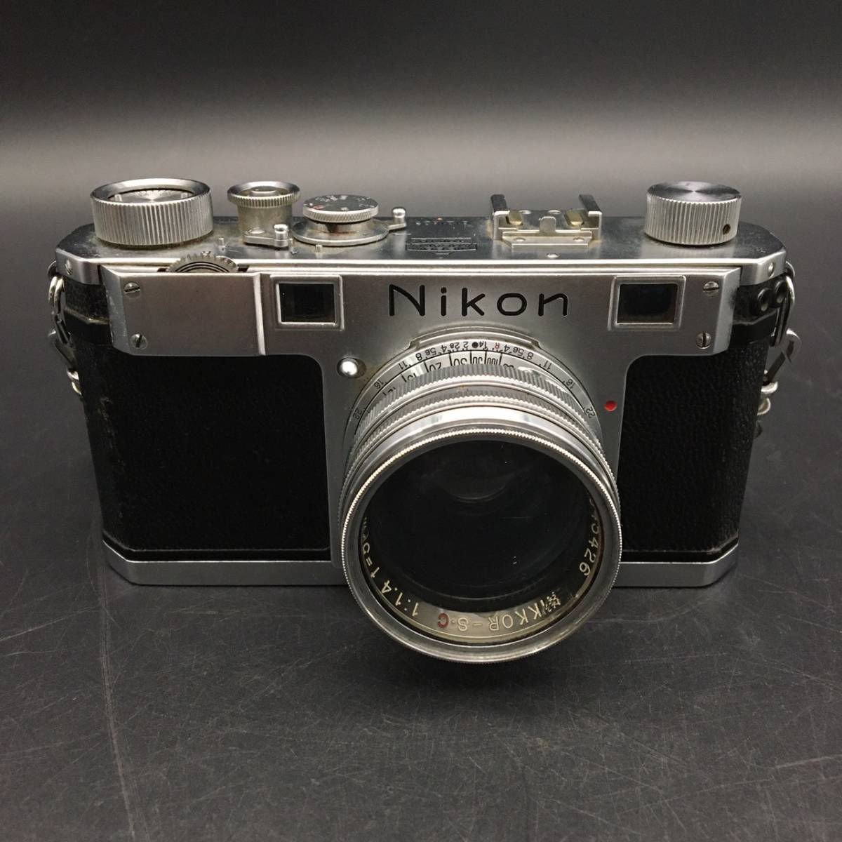 RT0923-3-3 NIKON NIKKOR S C 1.4 5cm ニコン カメラ レンジファインダー 60サイズ_画像1