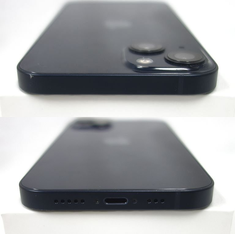 SIMフリー iPhone 13 256GB ミッドナイト ジャンク 画面割れ 液晶漏れ