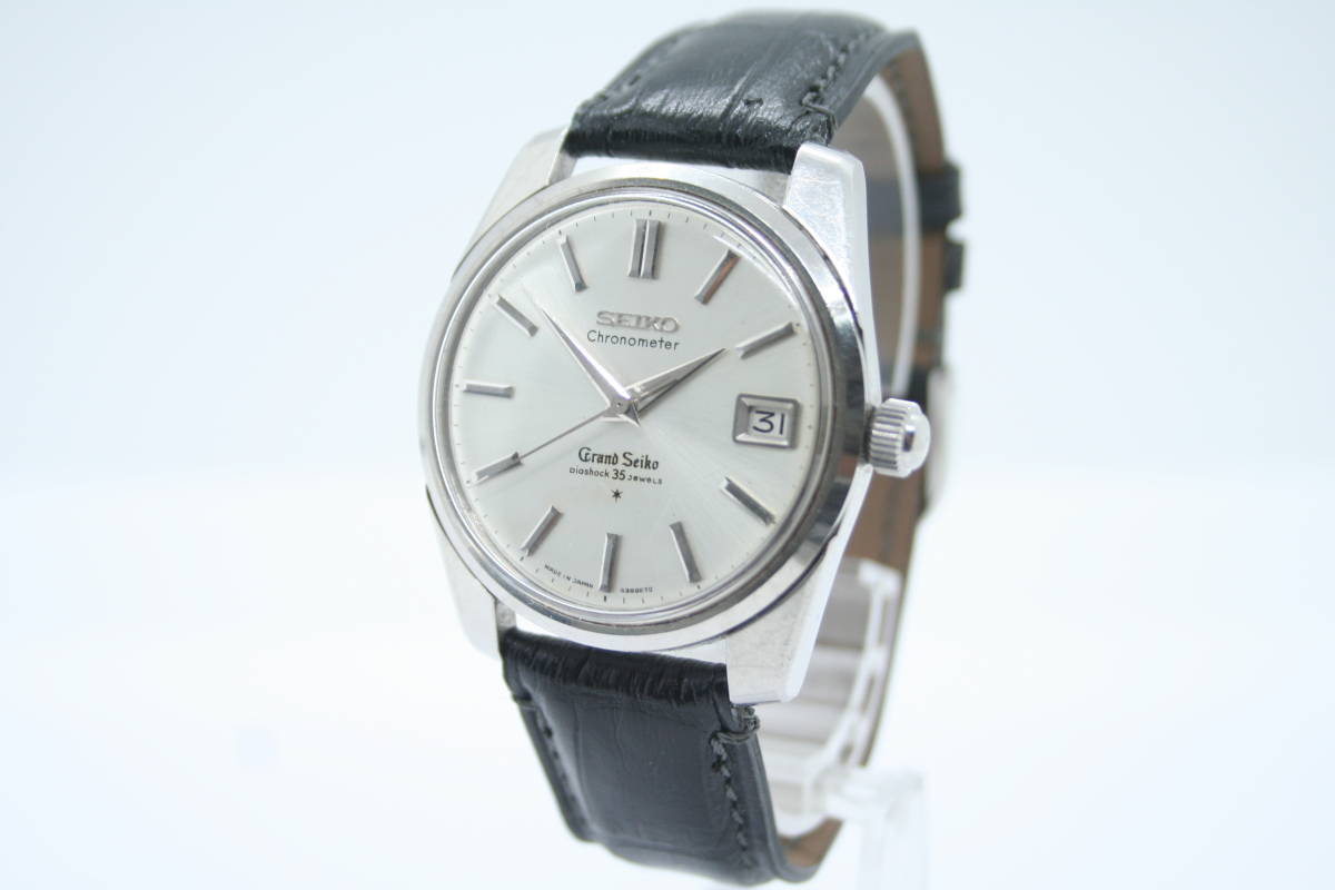 【良品 保障付 動作確認済】SEIKO Grand Seiko Chronometer 43999 Cal.430 35J グランド セイコー クロノメーター メンズ 時計 手巻き T038