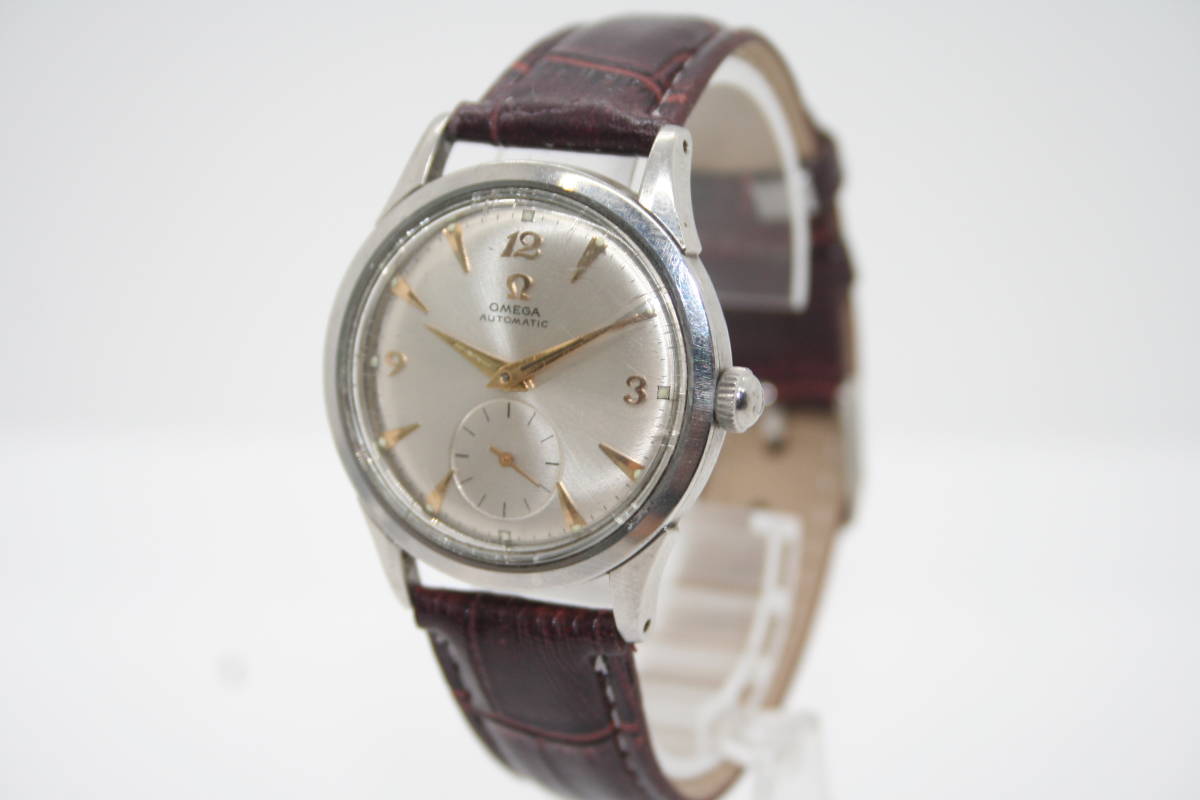 【並品 保障付 動作確認済】OMEGA Herfloater Small Second Automatic Mens Watch 17J Cal.344 オメガ オートマチック メンズ 時計 #W469