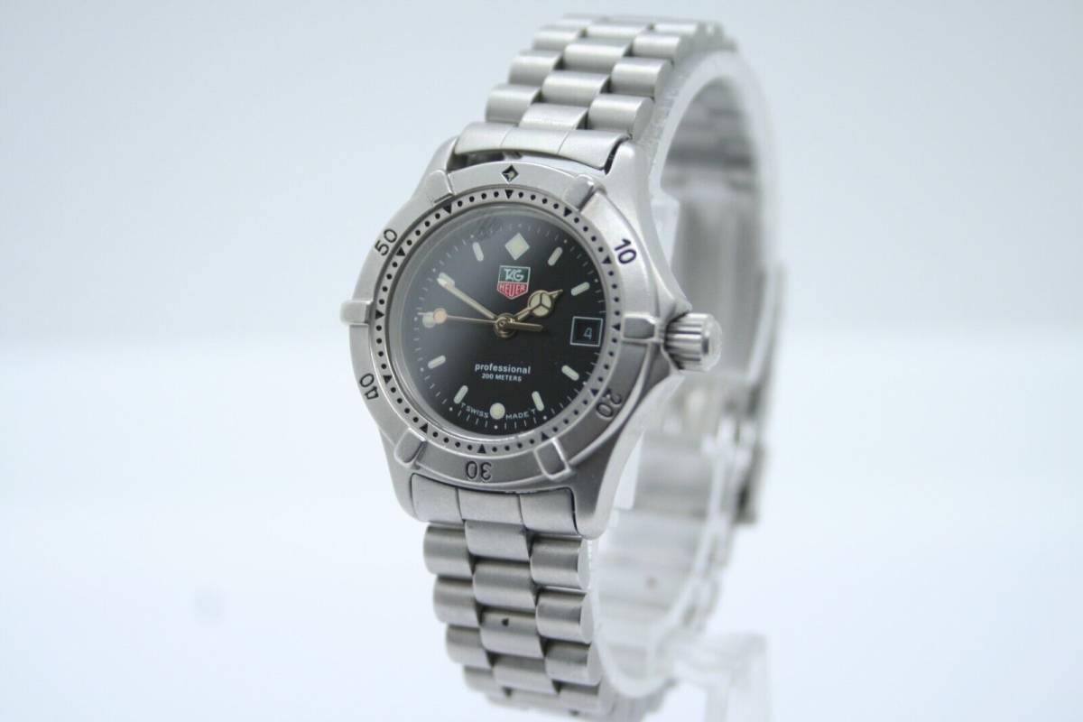 印象のデザイン Dial Black Date Quartz 962.008 200m Professional