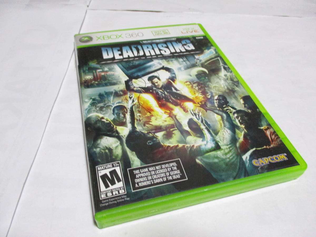 XBOX360　海外版　DEADRISING　デッドライジング 　希少　良品　激安！！！！！！！_画像1