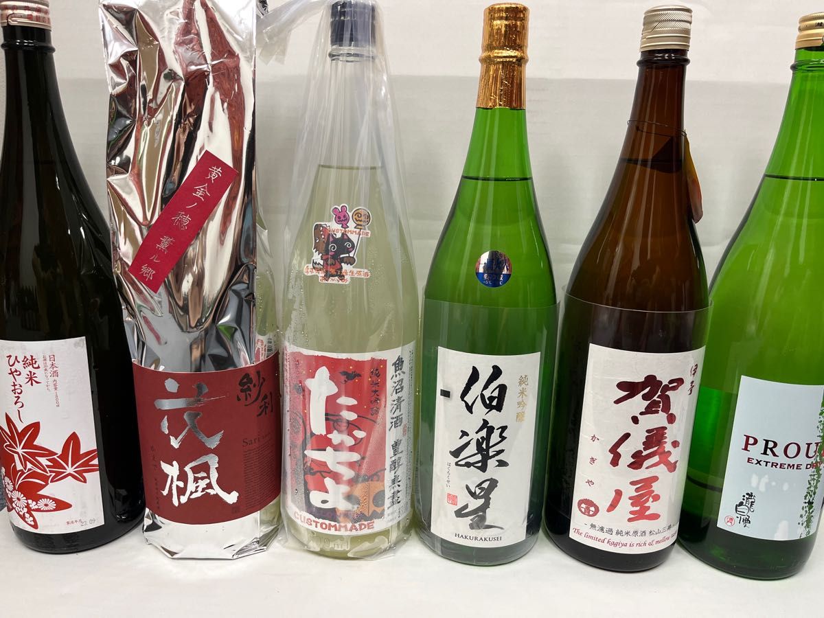 【日本酒】一升瓶6本セット